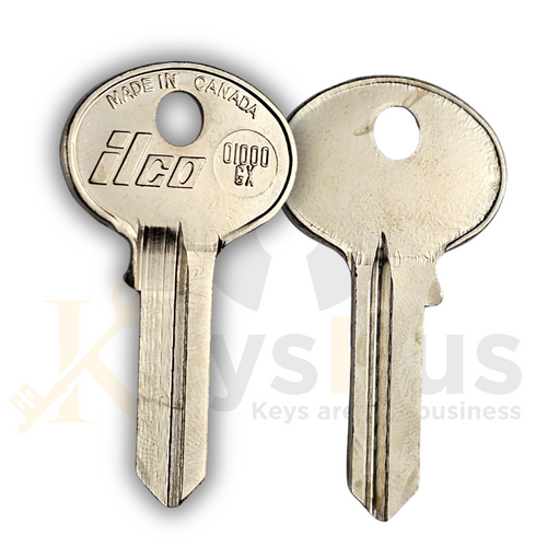 01000GX Key Blanks – 10/Pack | For Cabinet & Cam Locks — SpareFob