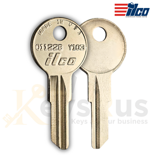 01122B / Y103 Key Blank – 10/Pack for Anderson Window, Cessna, Eagle, and More — SpareFob