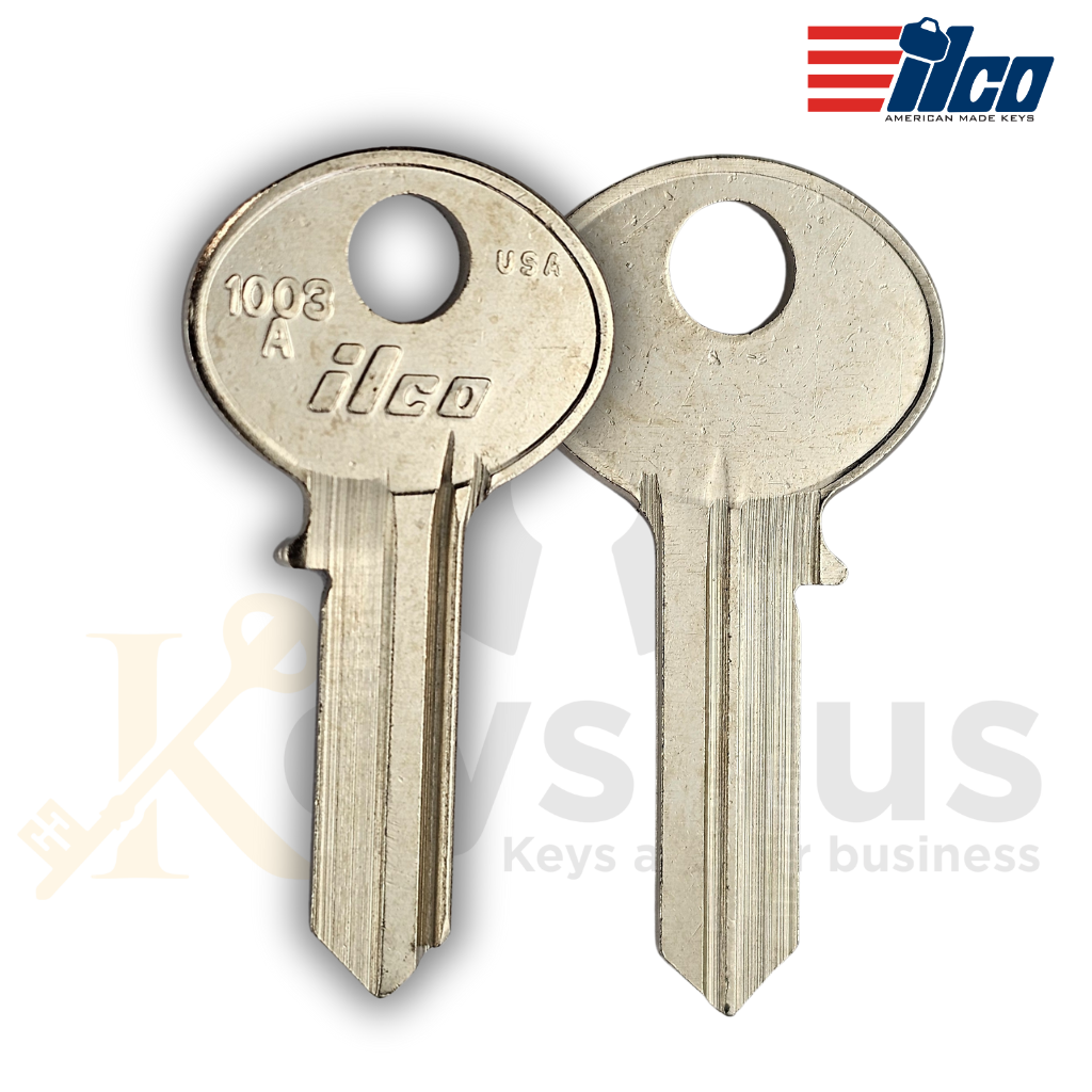 1003A key blank 10/ pack ILCO — SpareFob